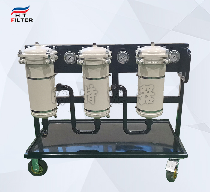 化工廠(chǎng)用泵后三級(jí)過(guò)濾濾油機(jī)